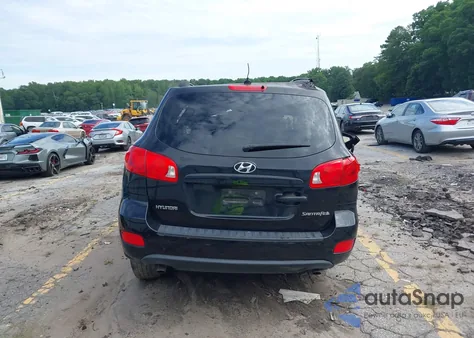 2009 Hyundai Santa Fe Gls из США, поврежденный, VIN 5NMSG13D19H330106